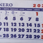 Calendario enero 2022